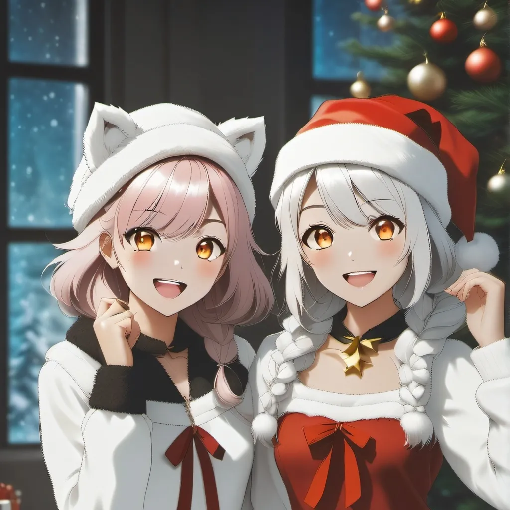 chat with ai character: Lola & Luna 