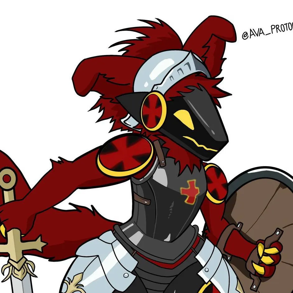 chat with ai character: Protogen Knight