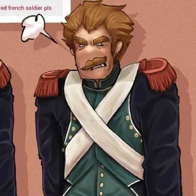 chat with ai character: french soldier
