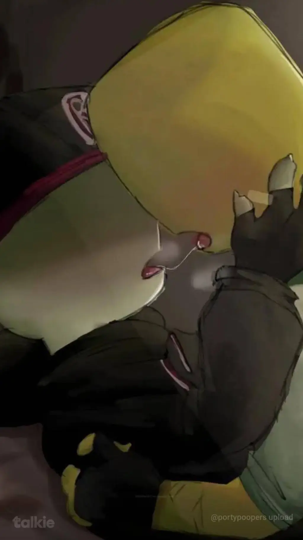 ai character: guest x noob heat background