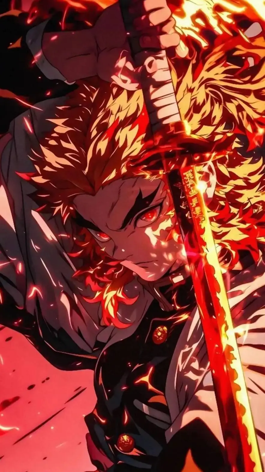 ai character: Rengoku background