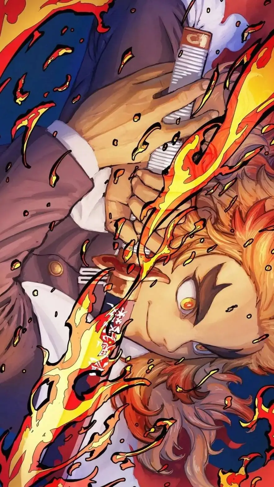 ai character: kny missletoe  background