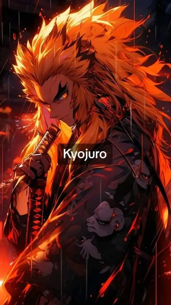 ai character: Rengoku  background