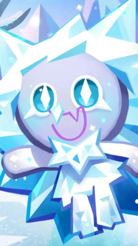 ai character: Yeti gélido cokie background