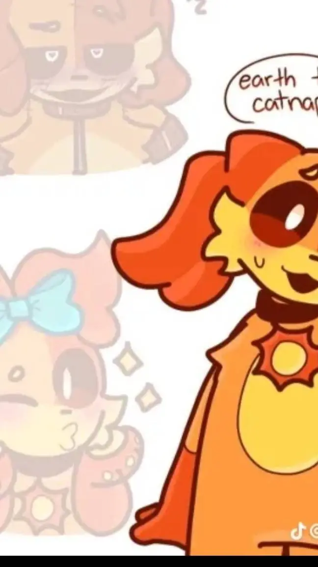 ai character: dogday  background