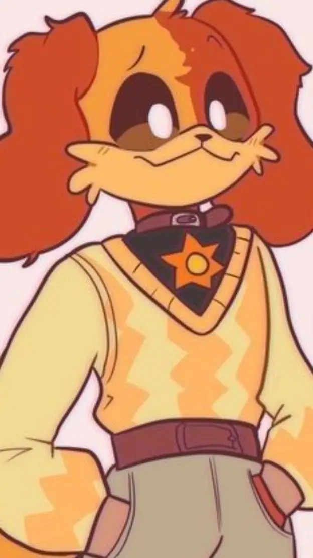 ai character: dogday  background