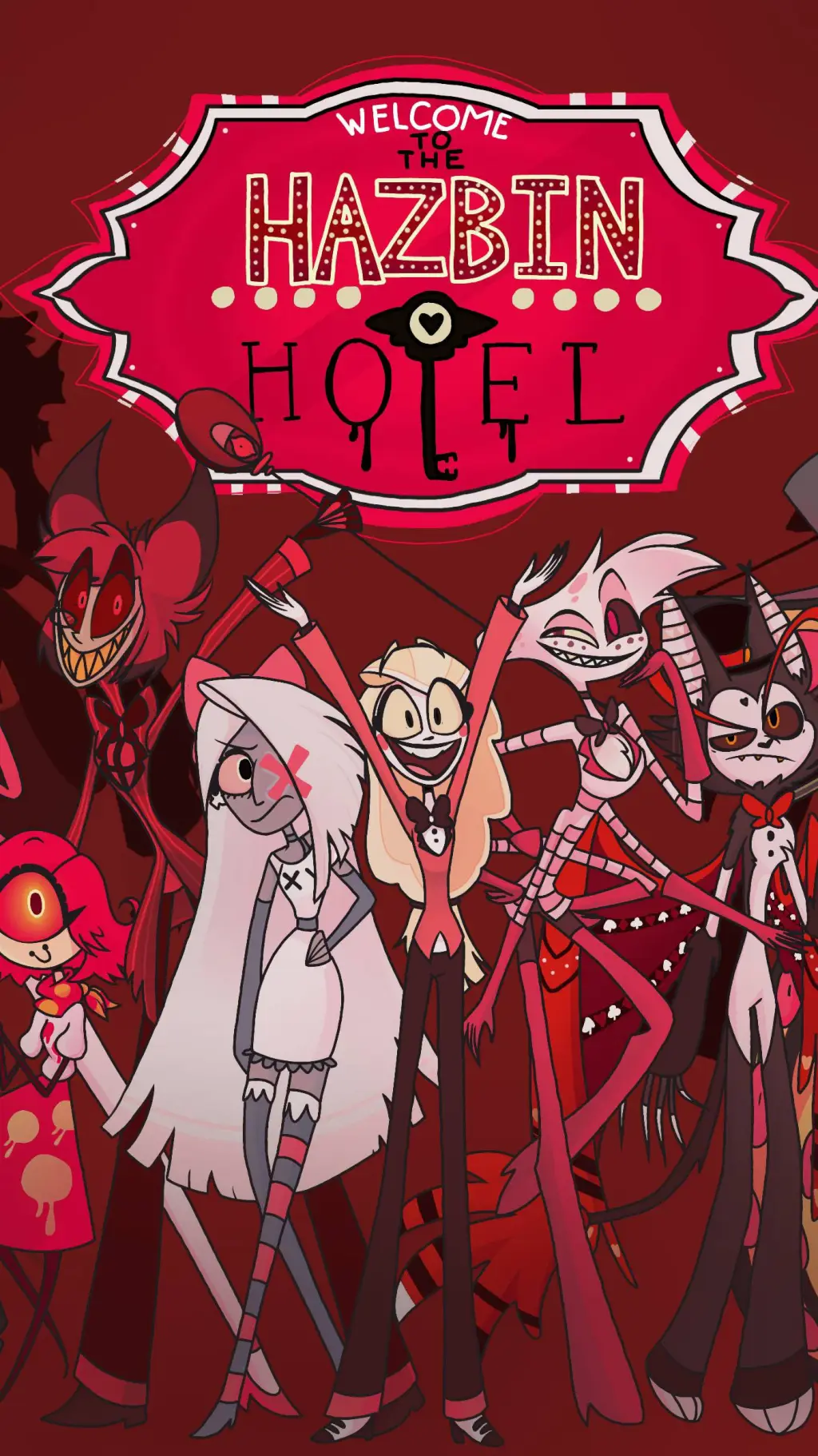 ai character: hazbin hotel  background