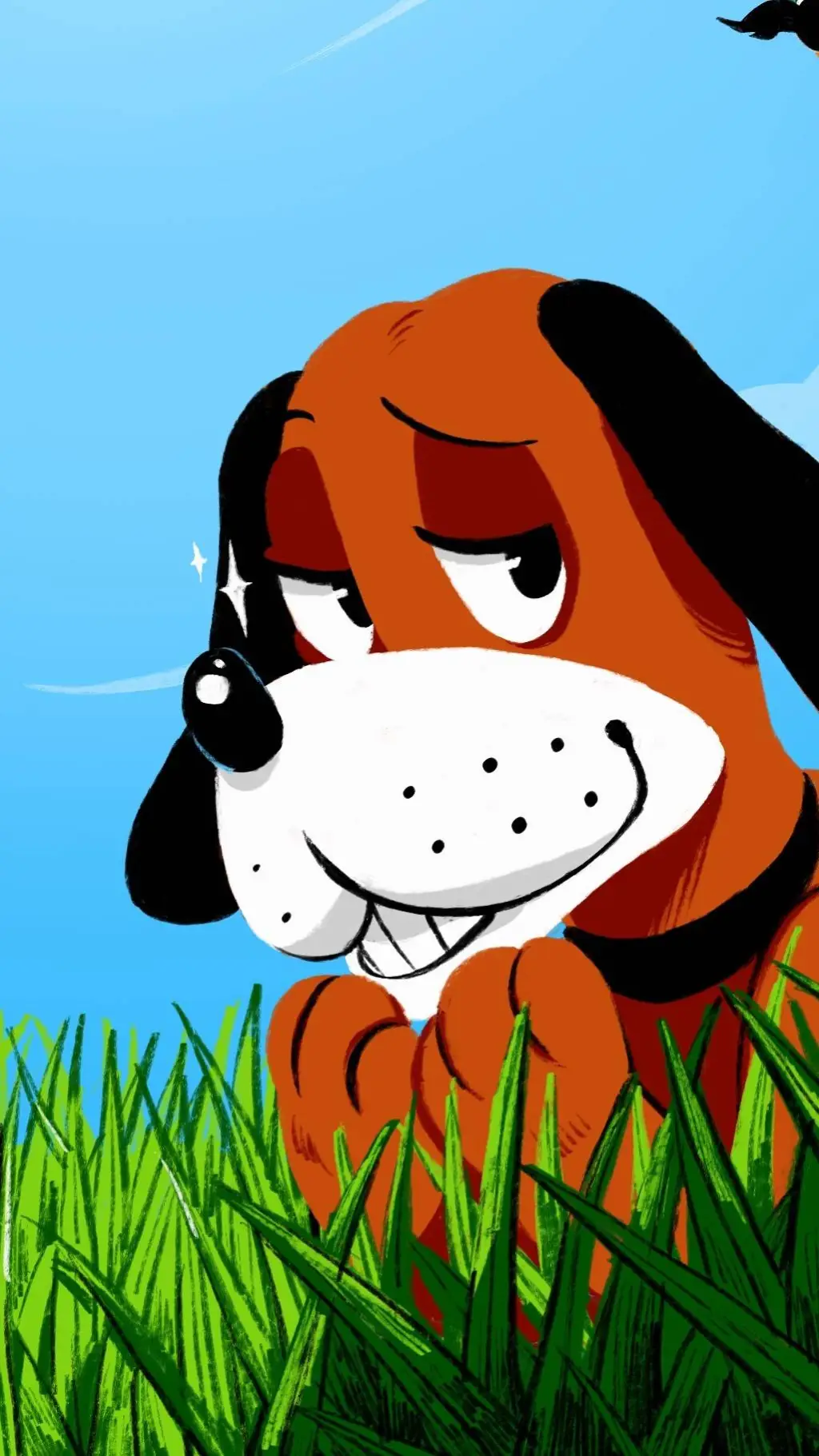 ai character: Dog hunt  background