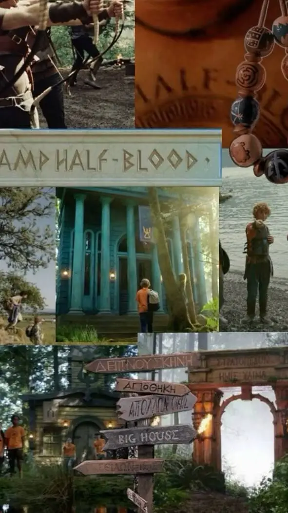 ai character: CampHalfBlood 🏕️ background