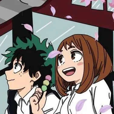 chat with ai character: deku x ochako