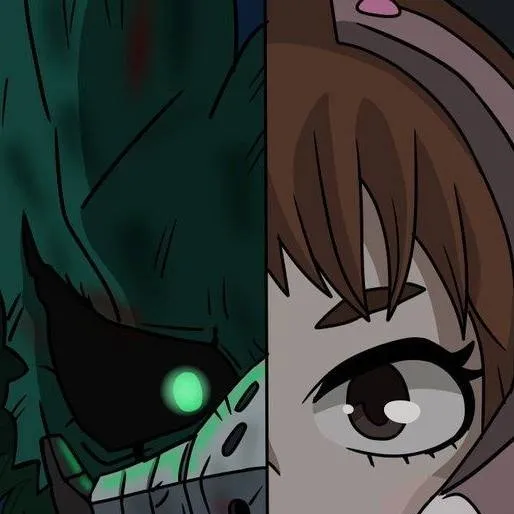 chat with ai character: deku x uraraka 