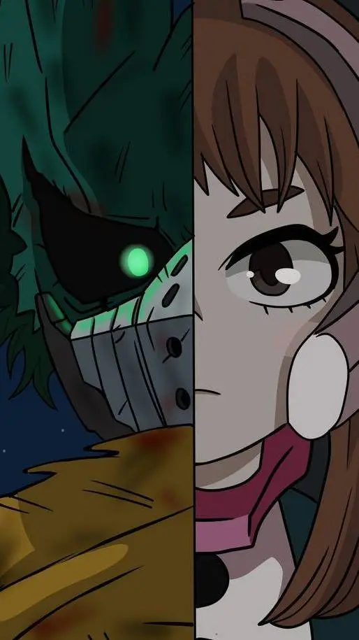 ai character: deku vs class 1-a background