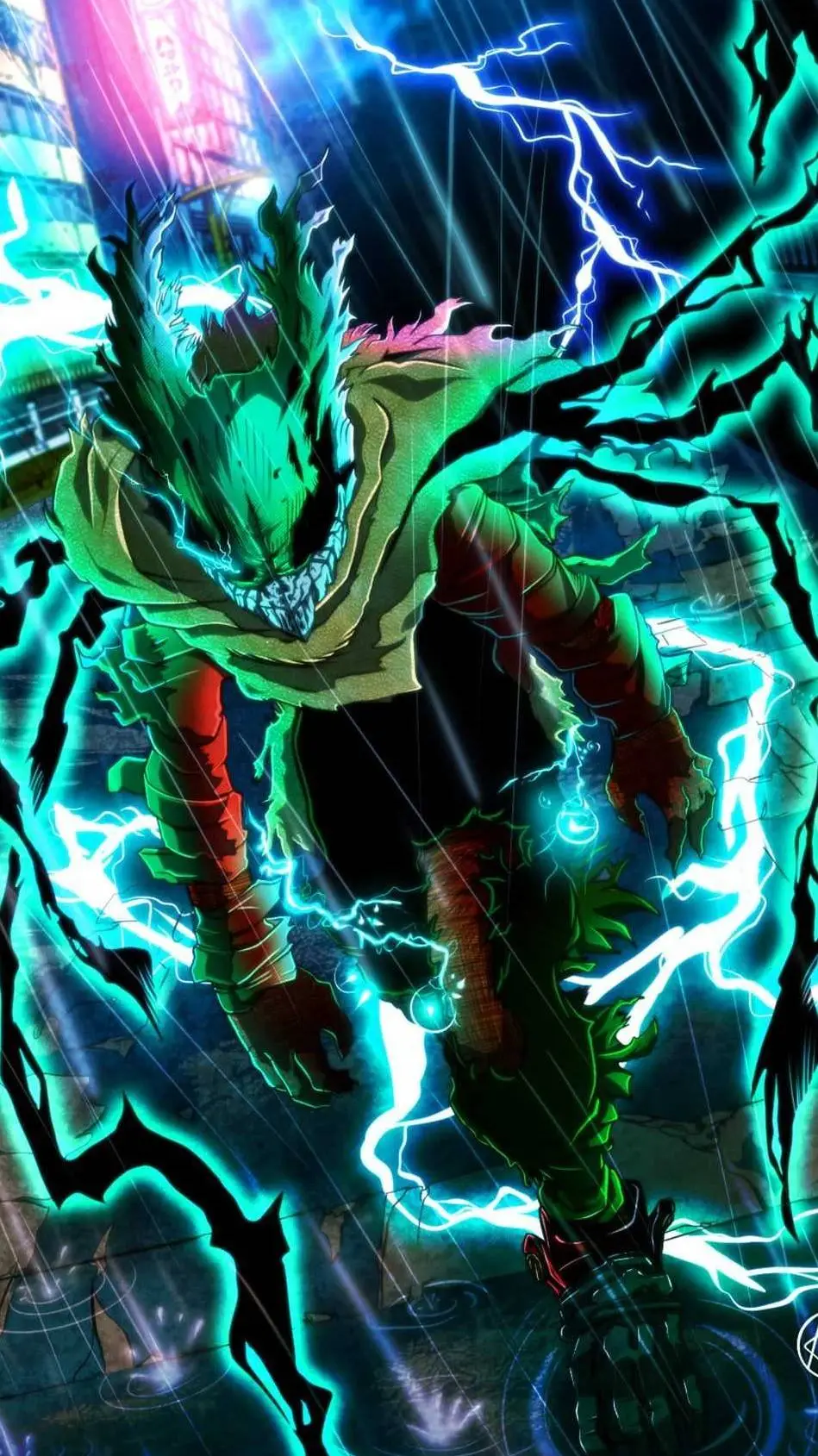 ai character: deku vs class 1-a  background