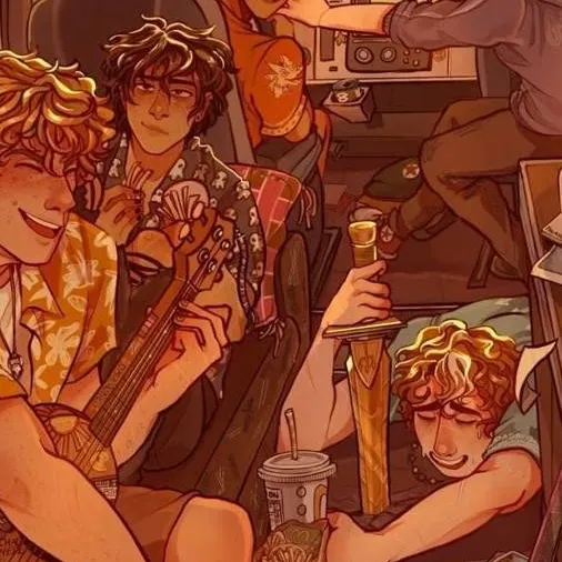 chat with ai character: pjo road trip