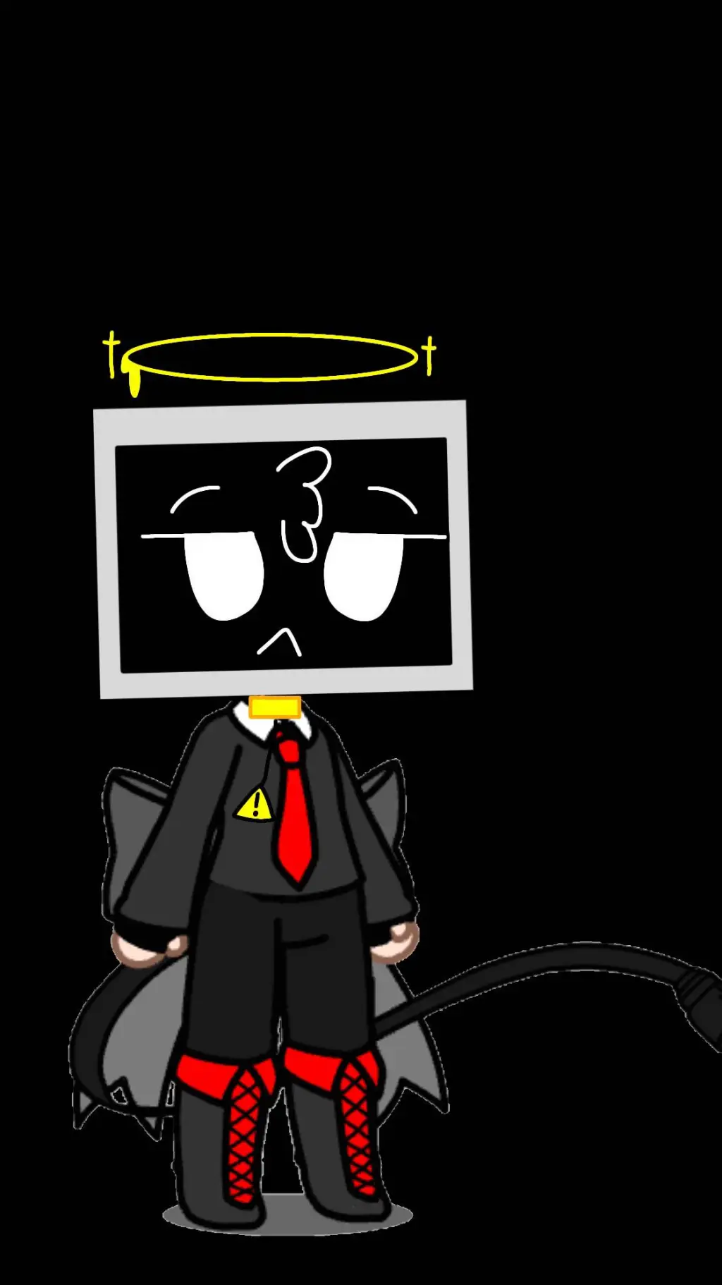 ai character: Computer man background
