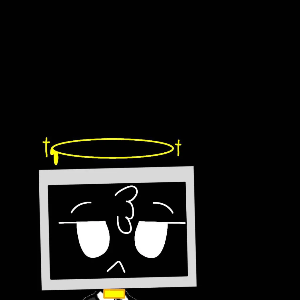 chat with ai character: Computer man
