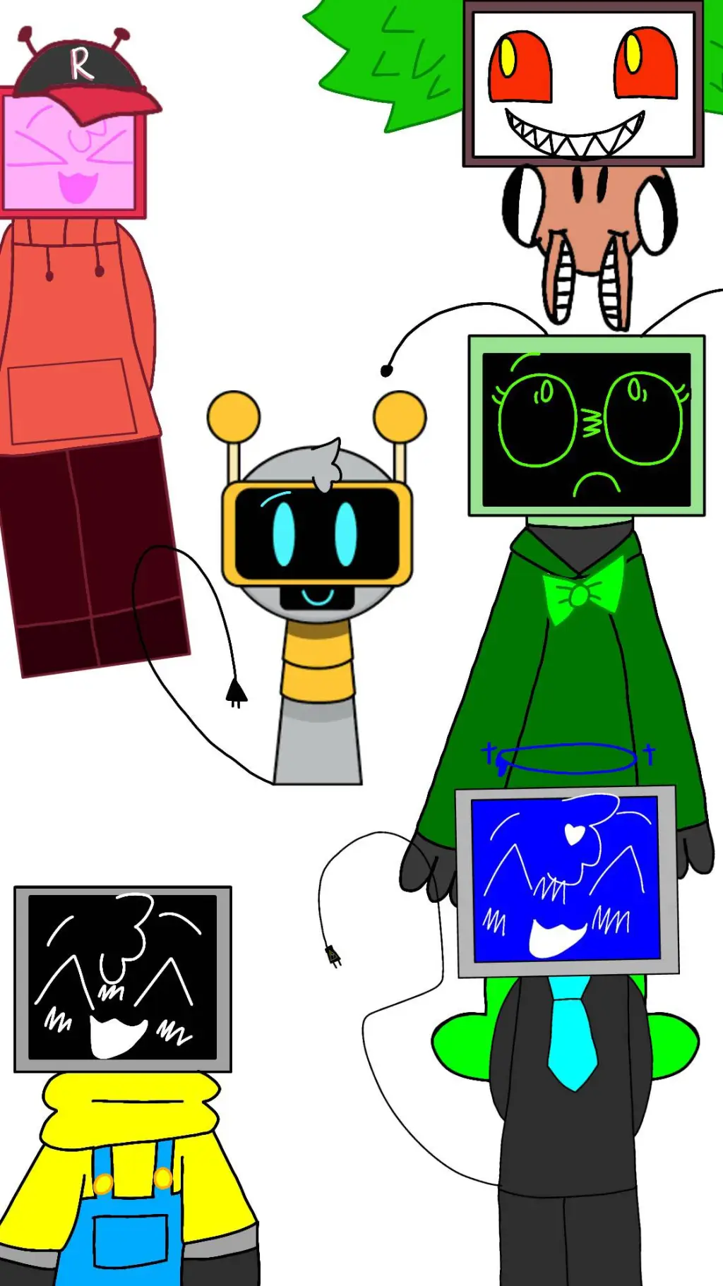 ai character: all TV family background