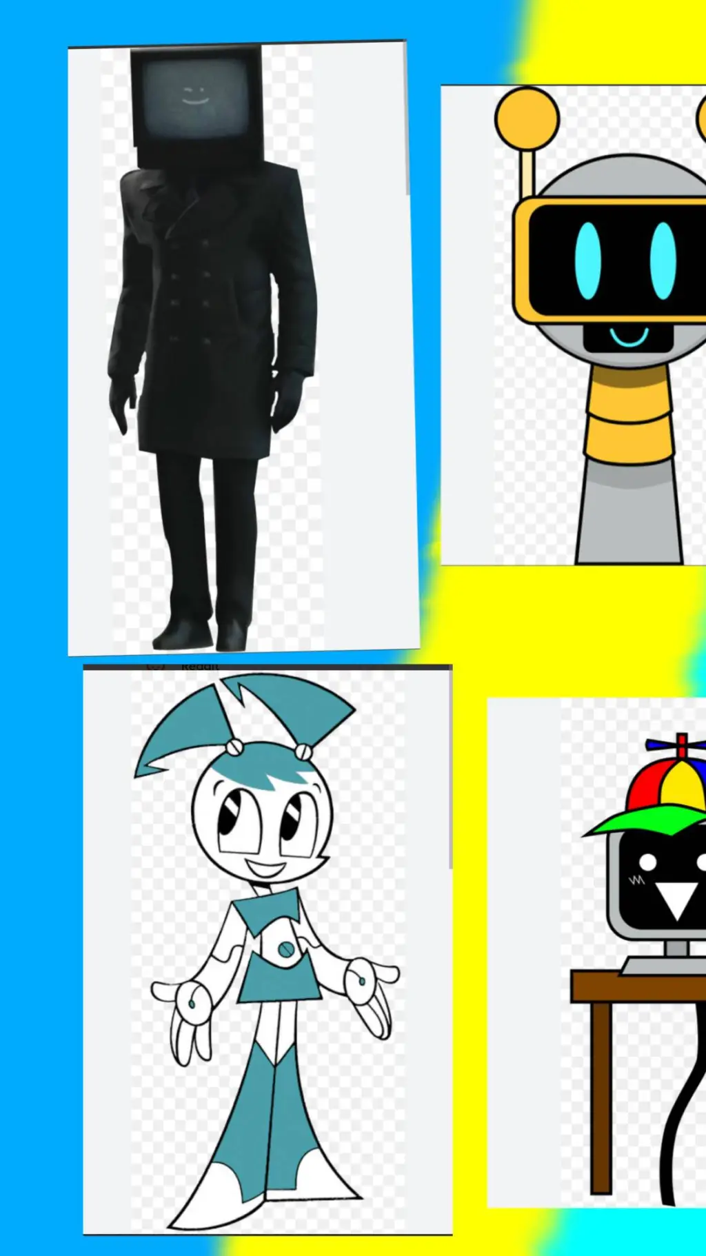 ai character: robots Community background