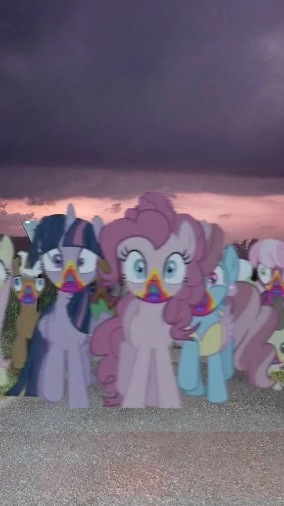 ai character: MLP infection background