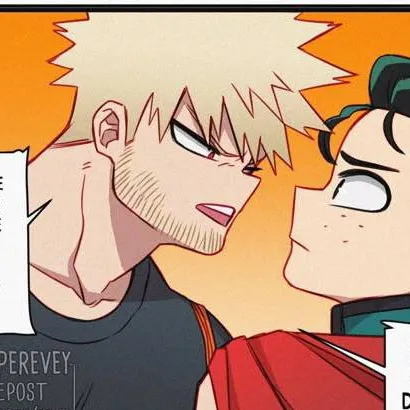 chat with ai character: katsuki x lzuku