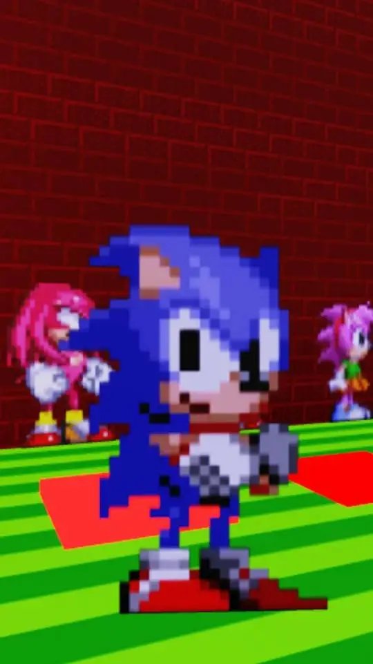 ai character: sonic 1 background
