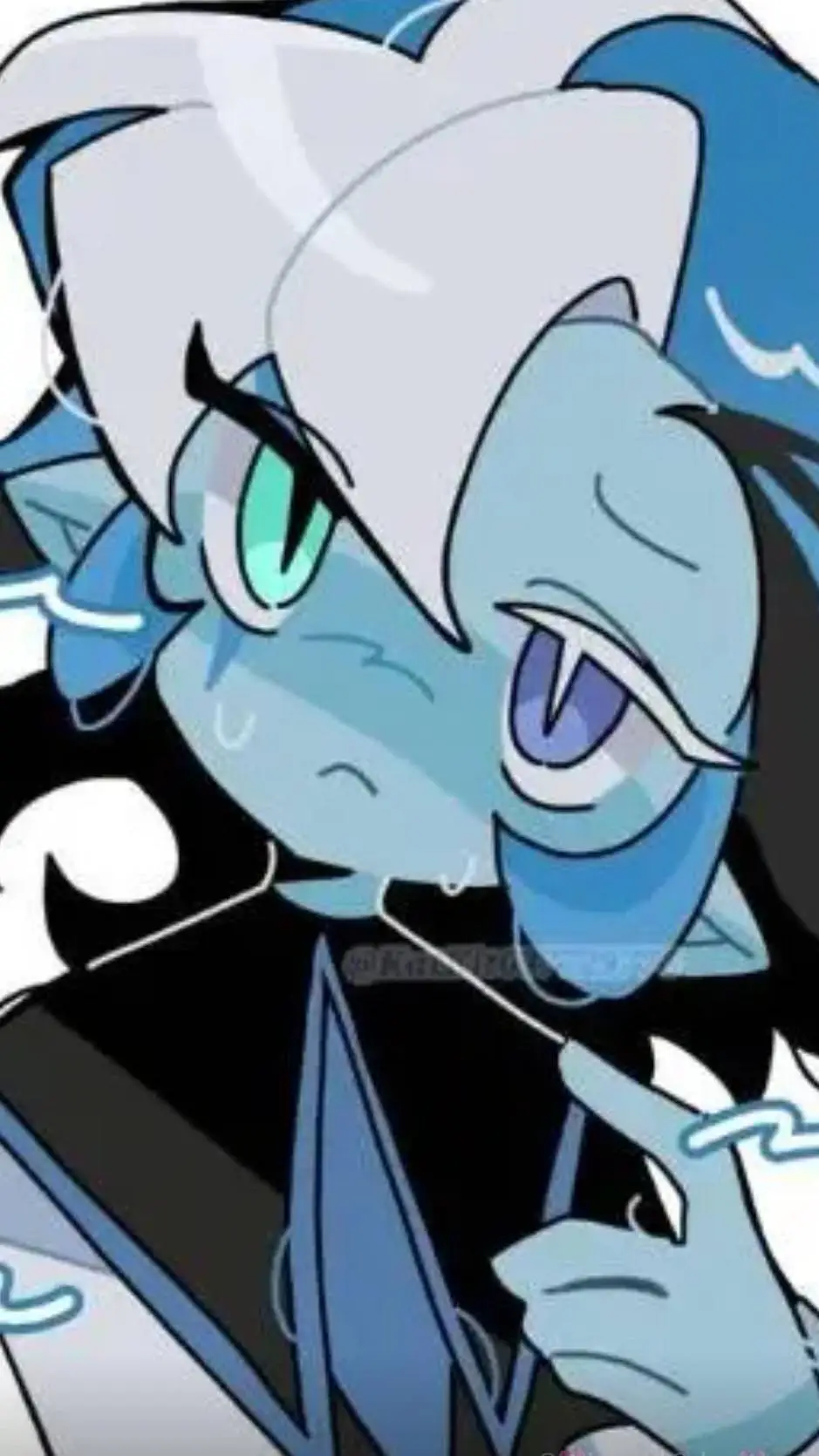 ai character: angi shadow cookie background