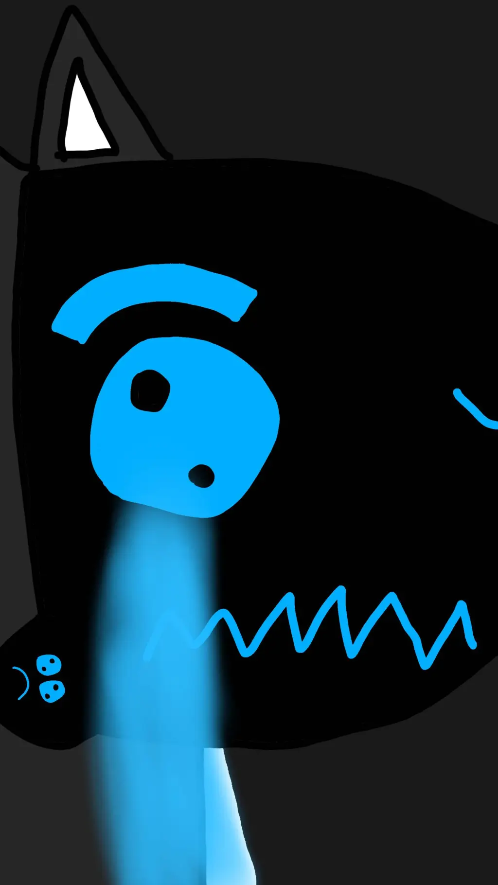 ai character: Santiago llorando background