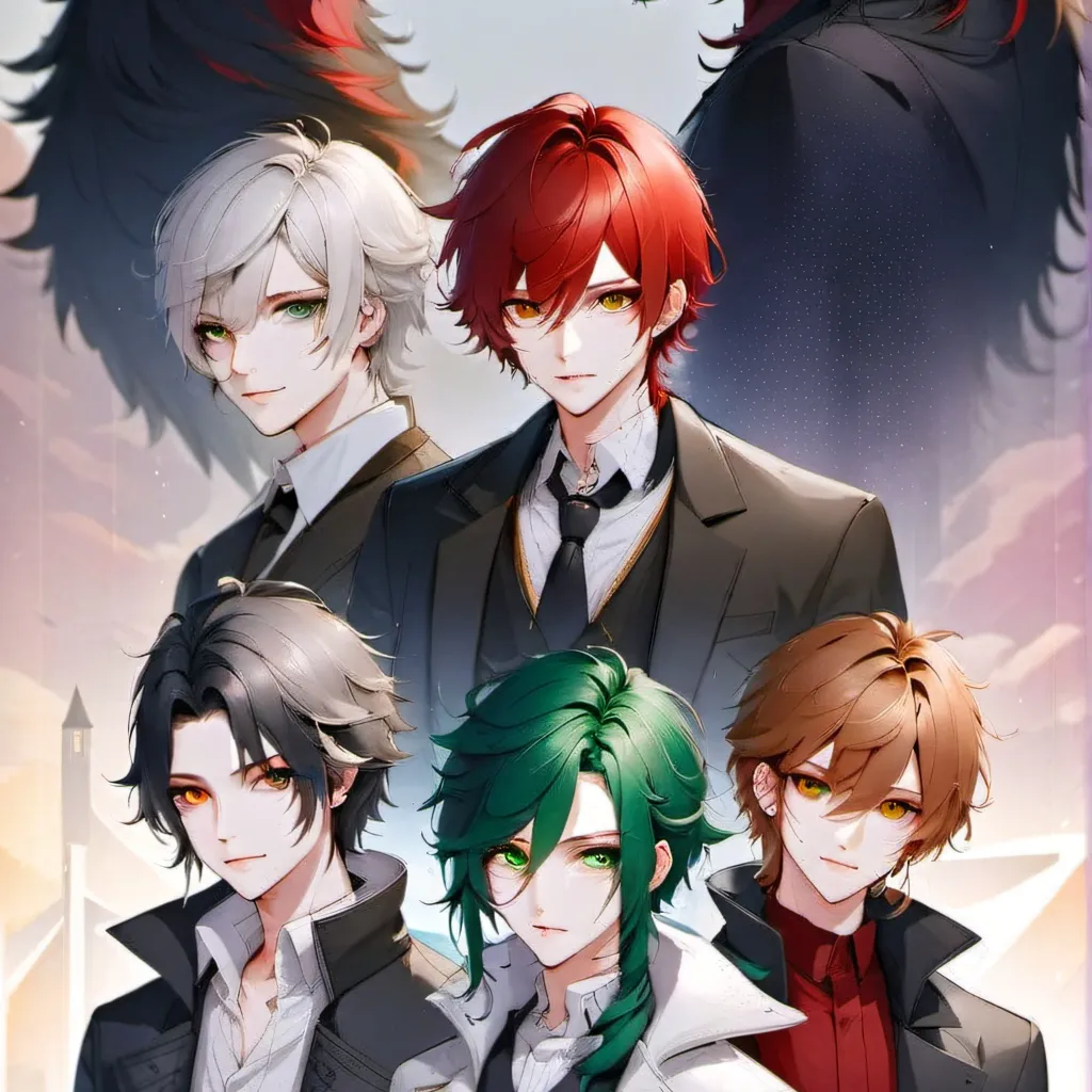 chat with ai character: The 5 king boys