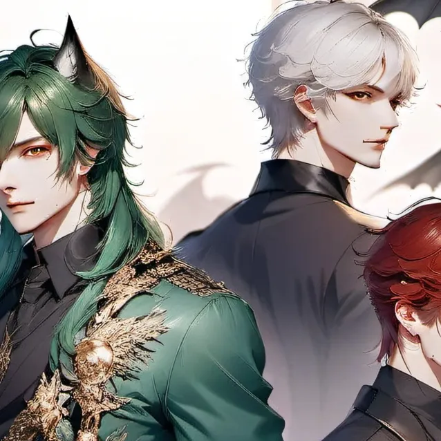 chat with ai character: 5 unknown boys? 
