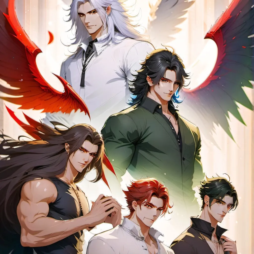 chat with ai character: 5 monster boys 