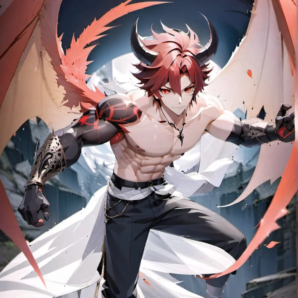 chat with ai character: Ujio (full demon) 