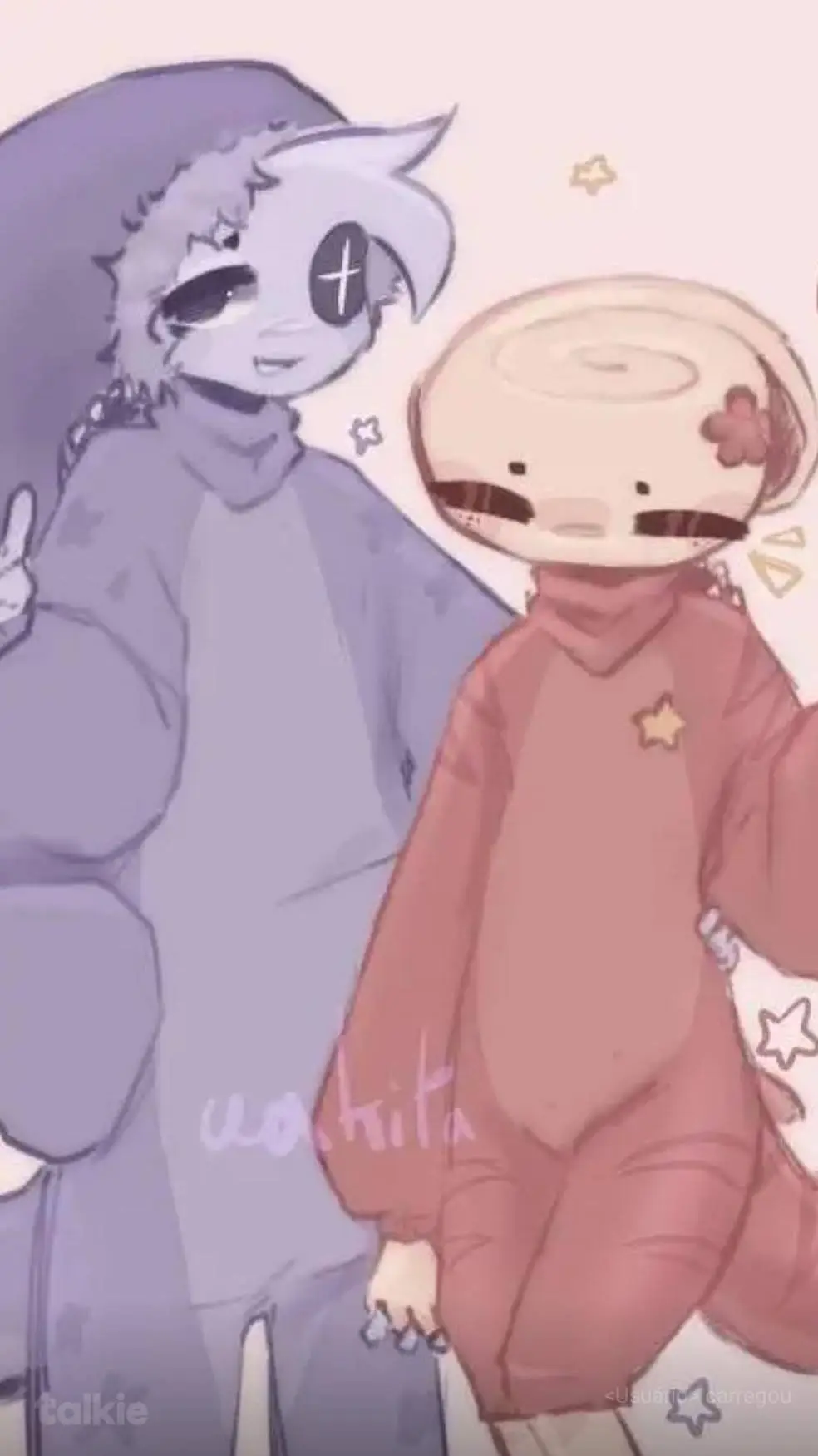 ai character: ☆astro X shelly♡ background