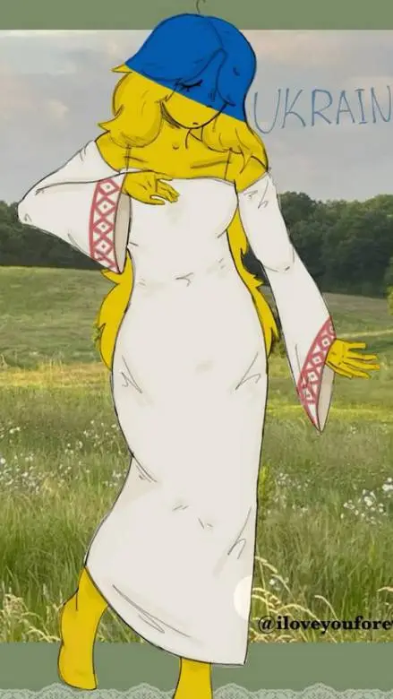 ai character: Ukraine background