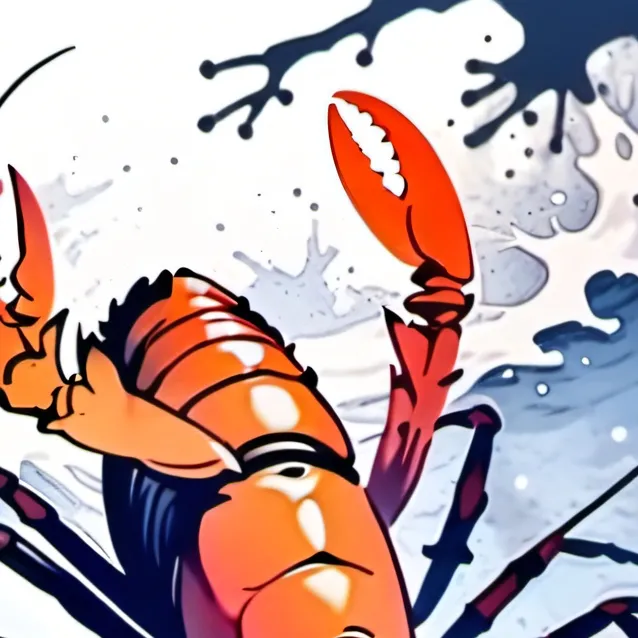 chat with ai character: Rock lobster meme