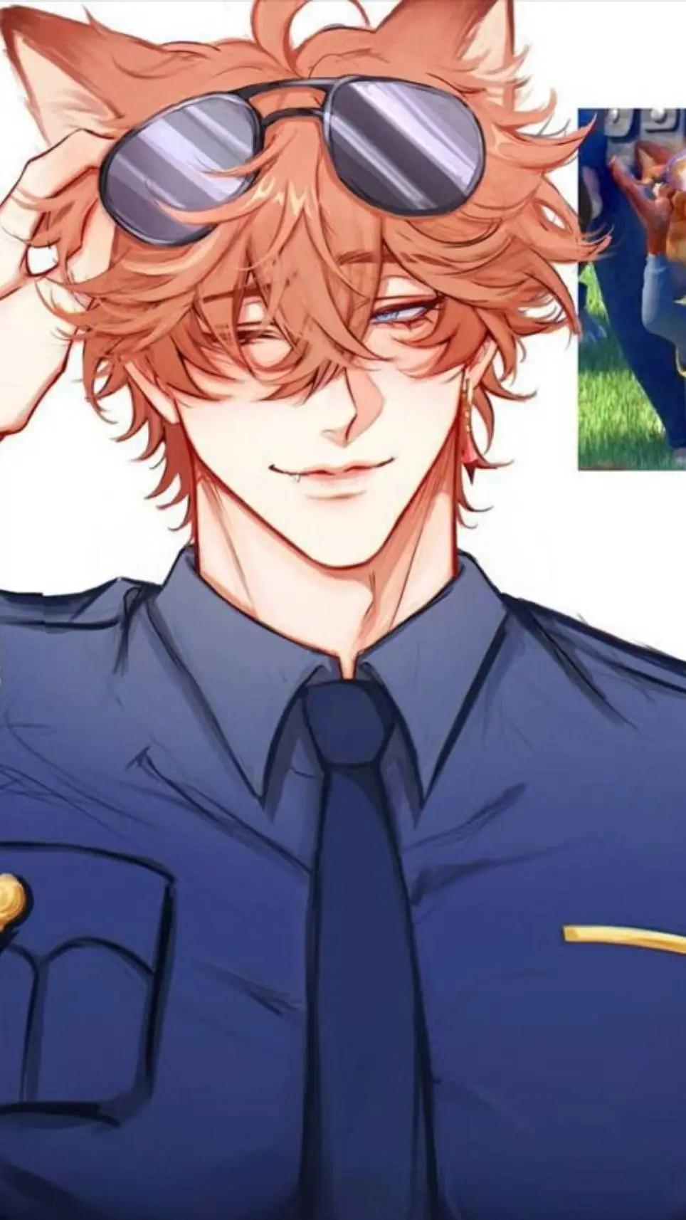 ai character: Nick wild(human) background