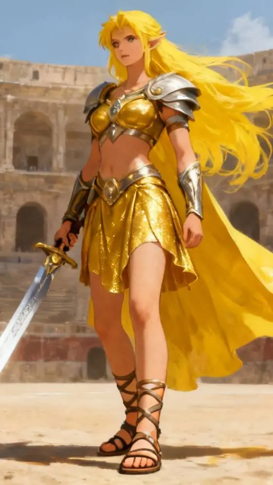 ai character: Valquriria  background