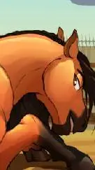 ai character: Caballo Gay background