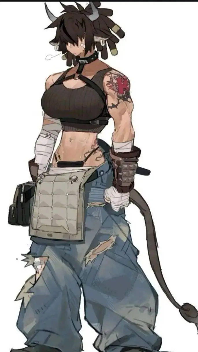 ai character: Minotauro  background