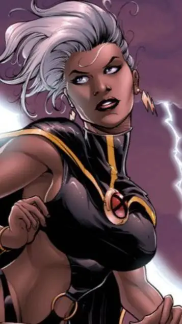 ai character: Storm  background