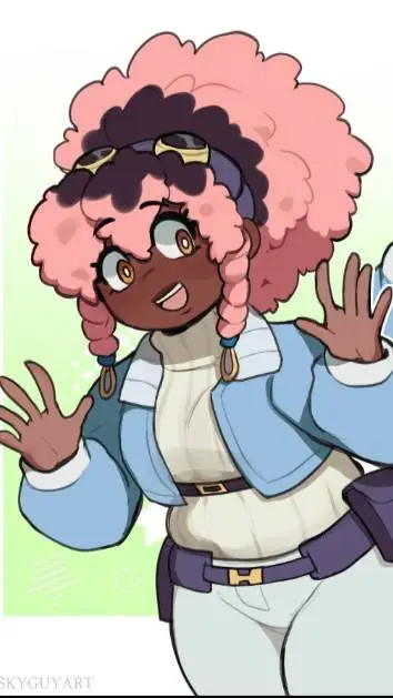 ai character: Charly David  background