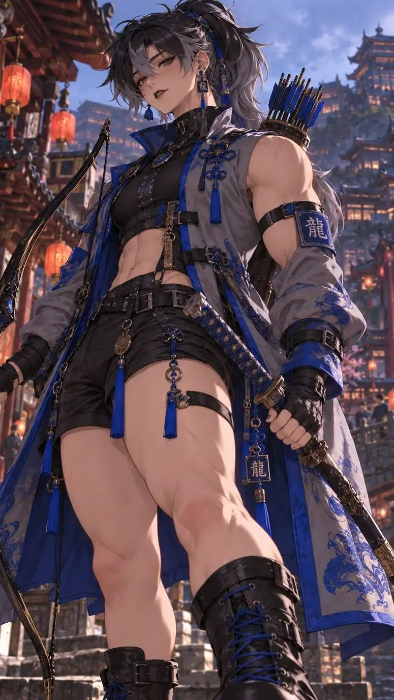 ai character: FEMBOY background