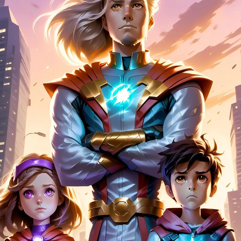 chat with ai character: Super-Family of 3 