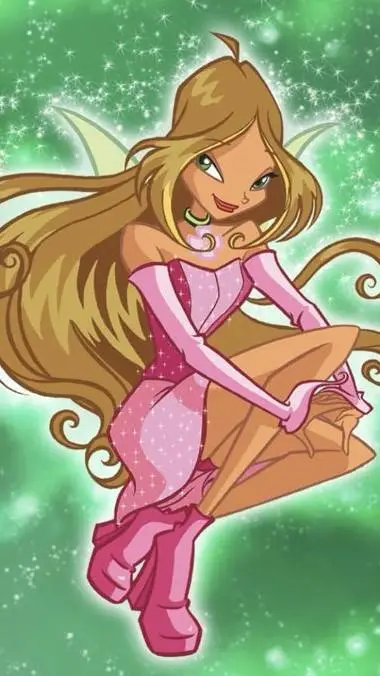 ai character: Flora (winx club) background