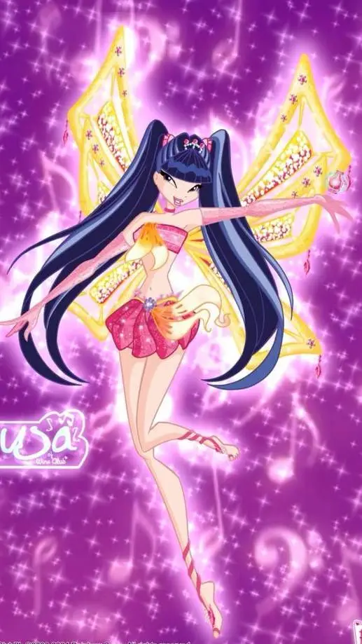 ai character: Musa (winx club) background