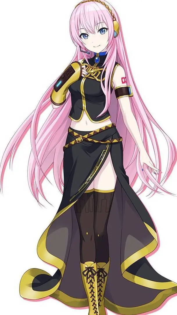 ai character: Megurine luka  background