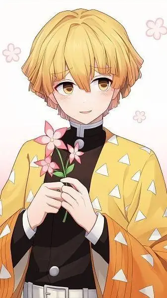 ai character: Zenitsu Agatsuma background