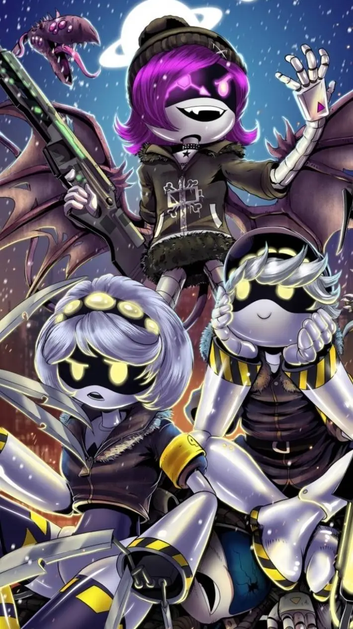 ai character: Murder Drones background