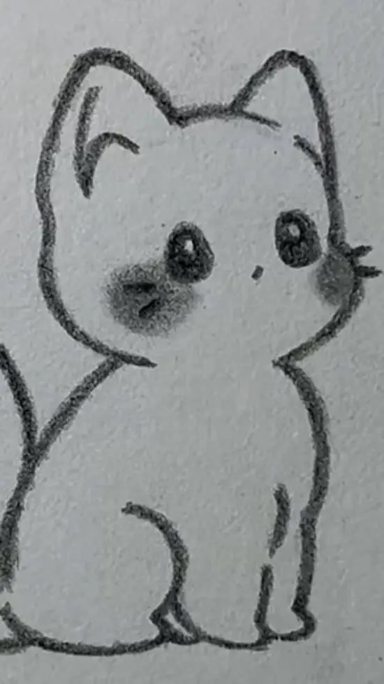 ai character: Kitty 🩷🐈 background