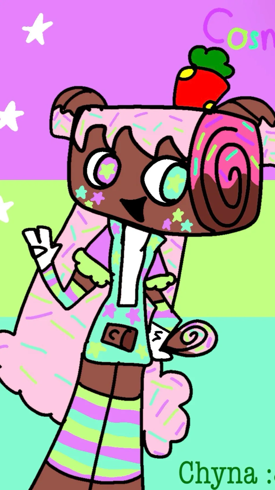 ai character: Cosmo background