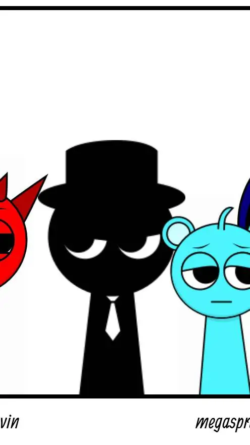 ai character: Sprunki hate Jevin background